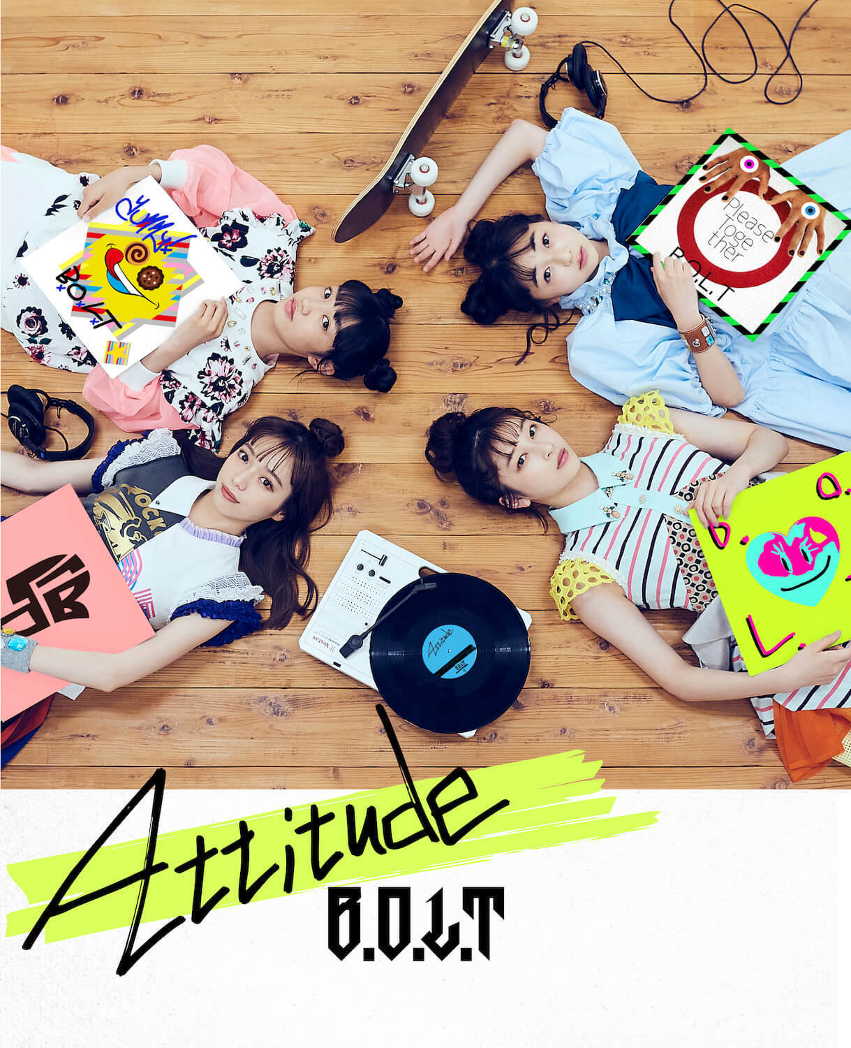 B.O.L.T第二张专辑『Attitude』三版本封面照解禁 - itotii