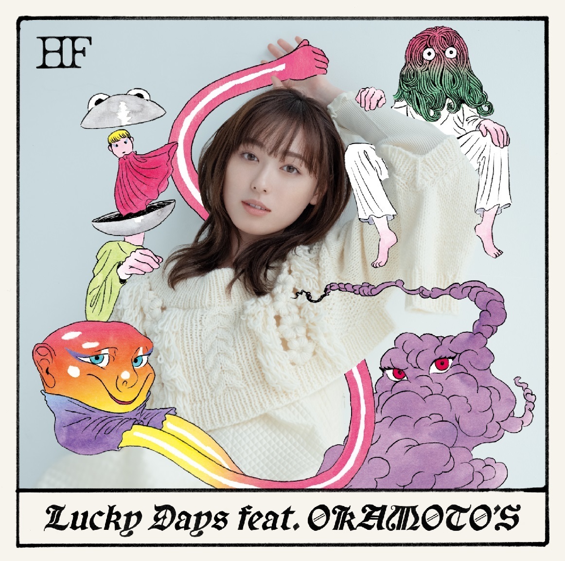 福原遥主演日剧『アンラッキーガール！』主题曲「Lucky Days feat. OKAMOTO’S」12月发行 - itotii