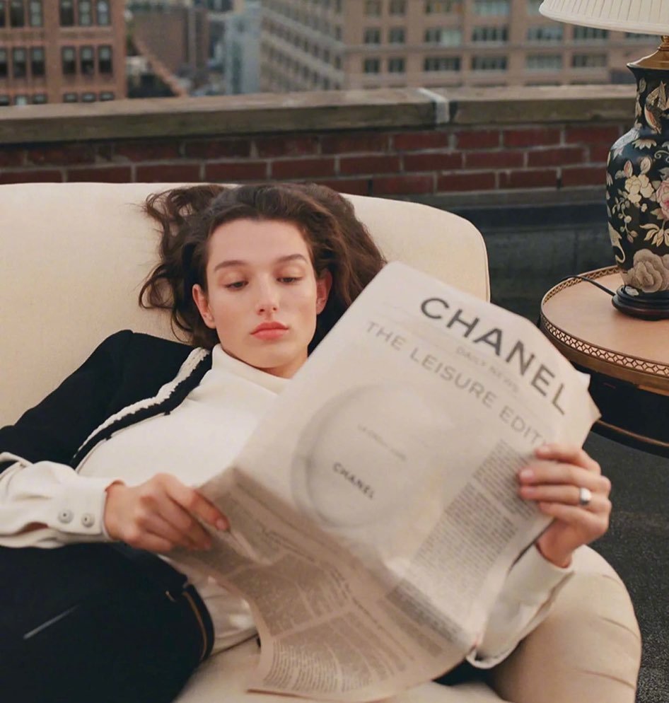 Chanel Mademoiselle 2022 CampaignPhotography by Theo WennerModel Mckenna Hellam ​​​
