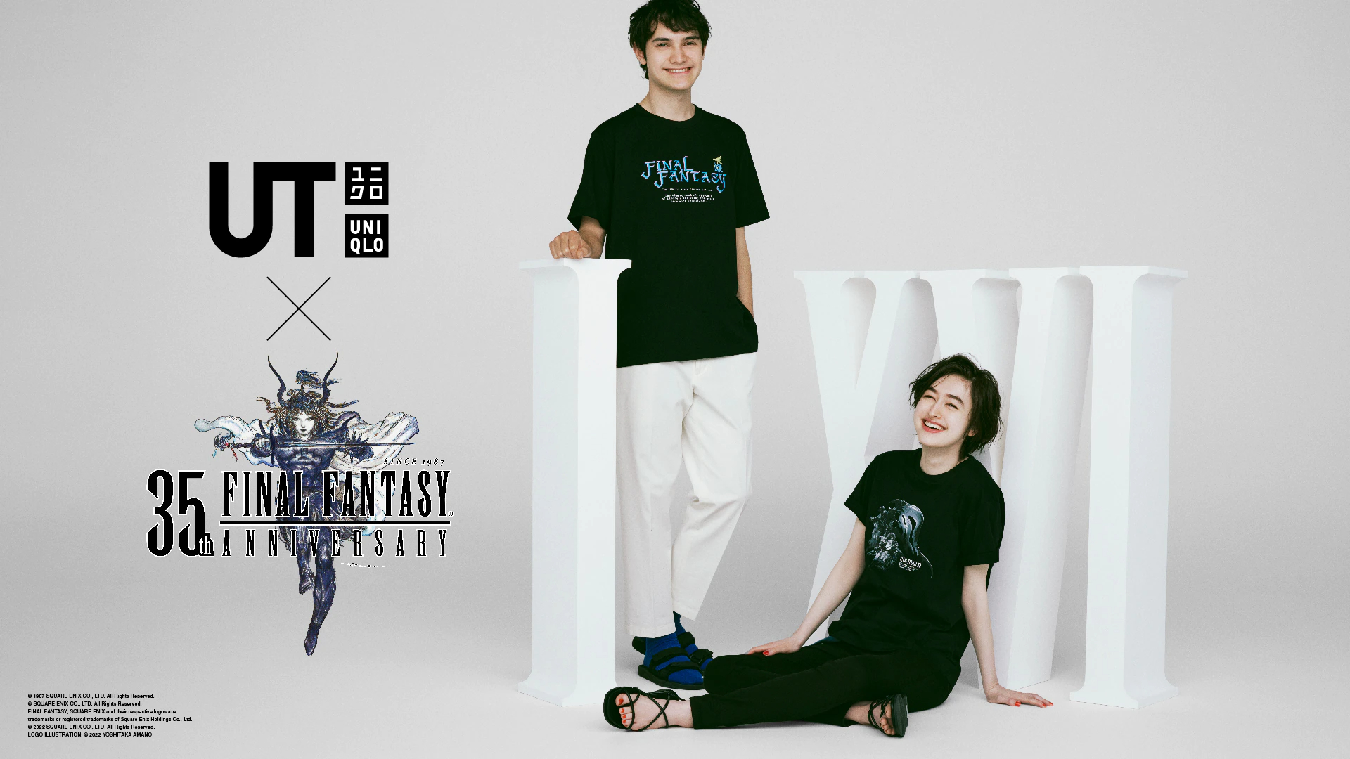 16代全都有！UNIQLO推出《Final Fantasy》35周年纪念T恤！ - itotii