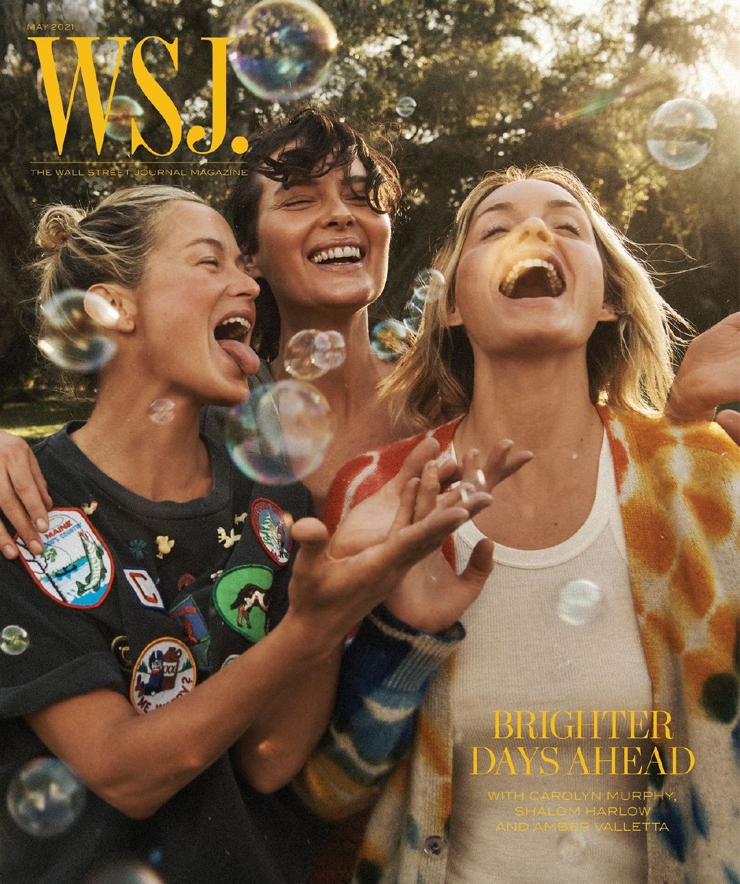 WSJ Magazine April 20223位90年代的超模 Shalom Harlow, Carolyn Murphy & Amber VallettaPhotography by Lachlan Bailey Styling by Clare Richardson ​​​ - itotii