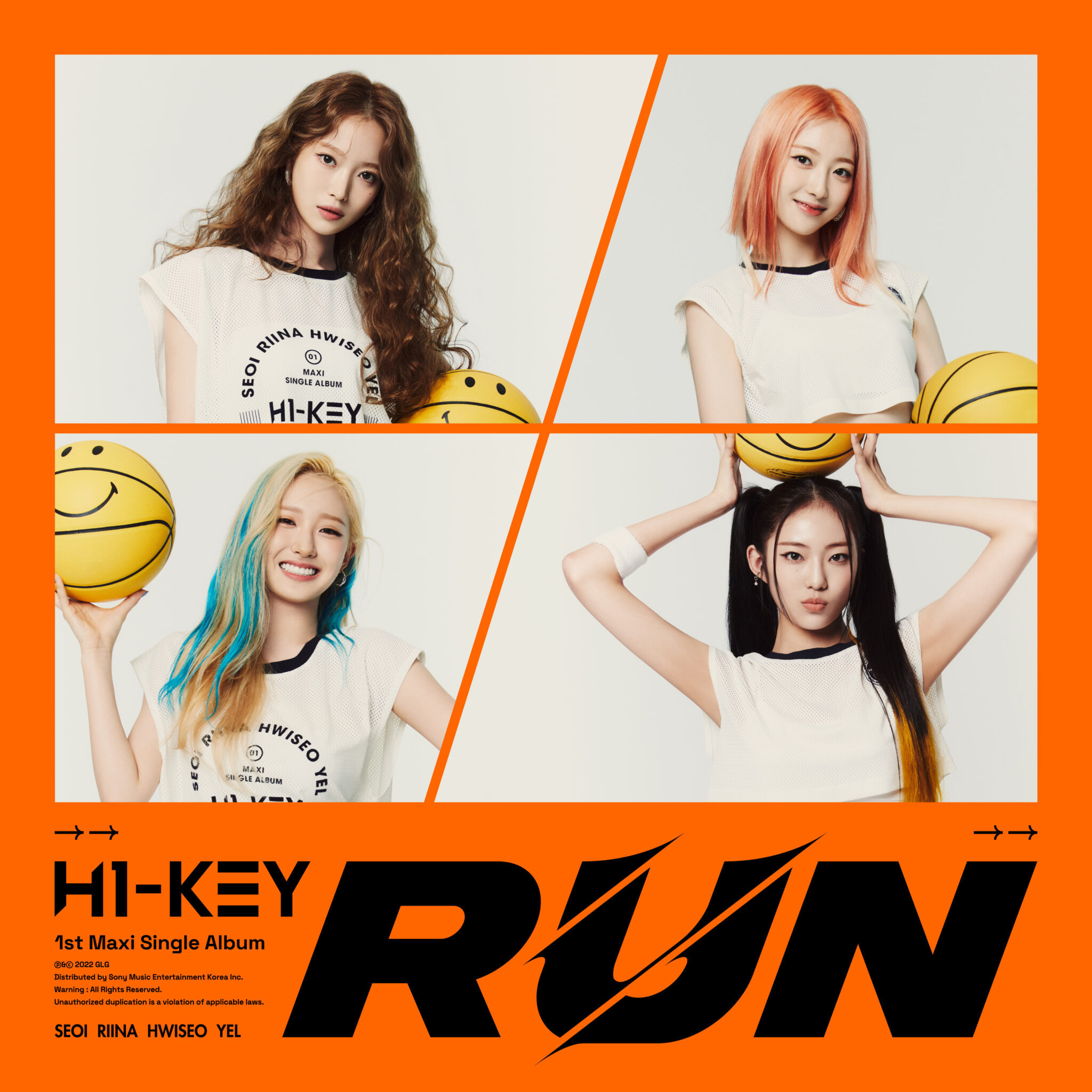 H1-KEY挑战夏日「运动idol」封号首张MAXI单曲专辑《RUN》跑出Z世代活力运动风 - itotii
